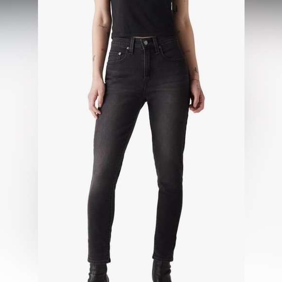 Levi's Denim - Levi's 721 Black Label Women's  High Rise Skinny Jeans. W26xL30